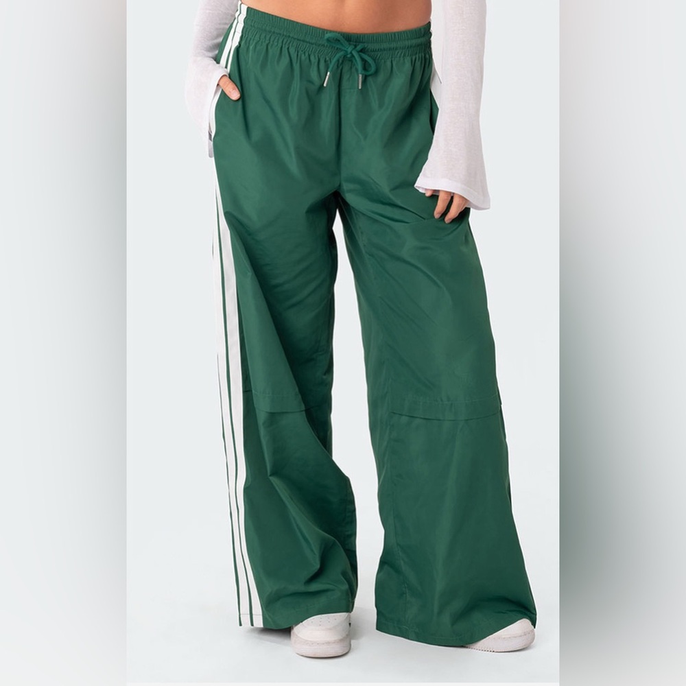 Edikted Green Track Pants